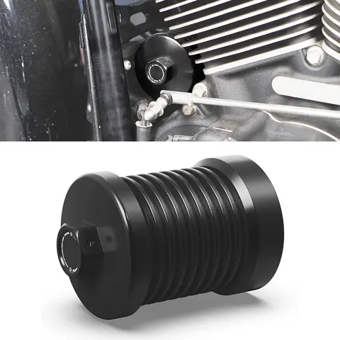 Para Harley Softail Padrão Street Bob Fat Bob Fat Boy Street Bob Heritage Classic Breakout Low Rider Kit de filtro de óleo reutilizável