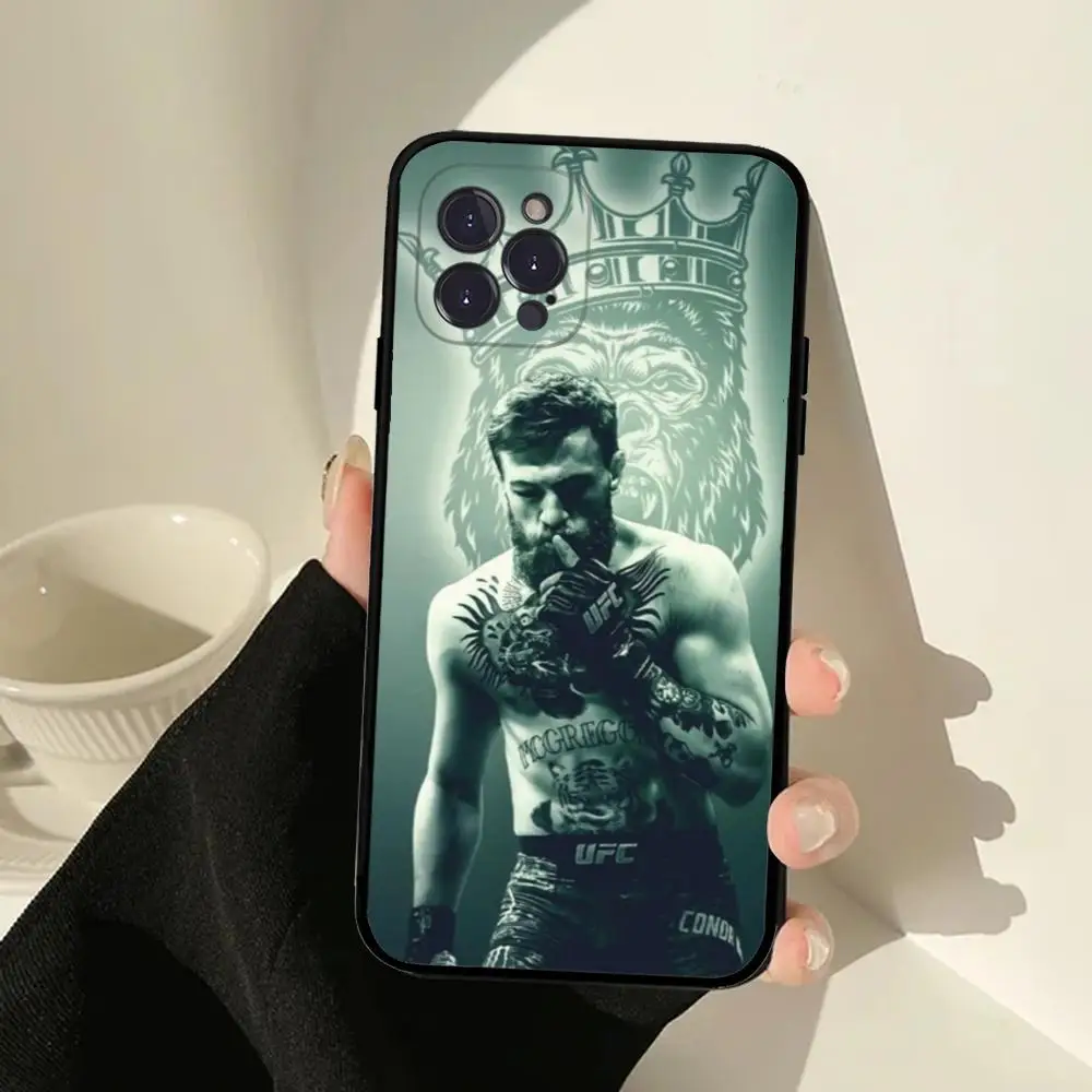 Sport Boxer Conor McGregor Phone Case For IPhone 15 14 13 12 Mini 11 Pro XS Max X XR SE 6 7 8 Plus Soft Silicone Cover