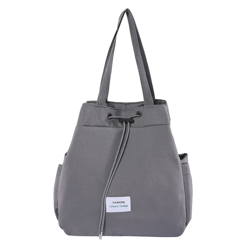 Large Capacity Canvas Women Tote Bags Fashion Female Shoulder Bag Commuting Carrying Bag Casual Designer Handbag Shopper Bag