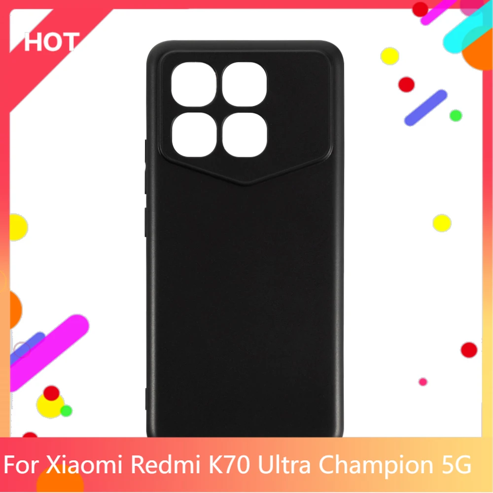 Redmi K70 Ultra Champion 5G Case Matte Silicone TPU Back Cover For Xiaomi Redmi K70 Ultra Champion 5G Phone Case Slim shockproo