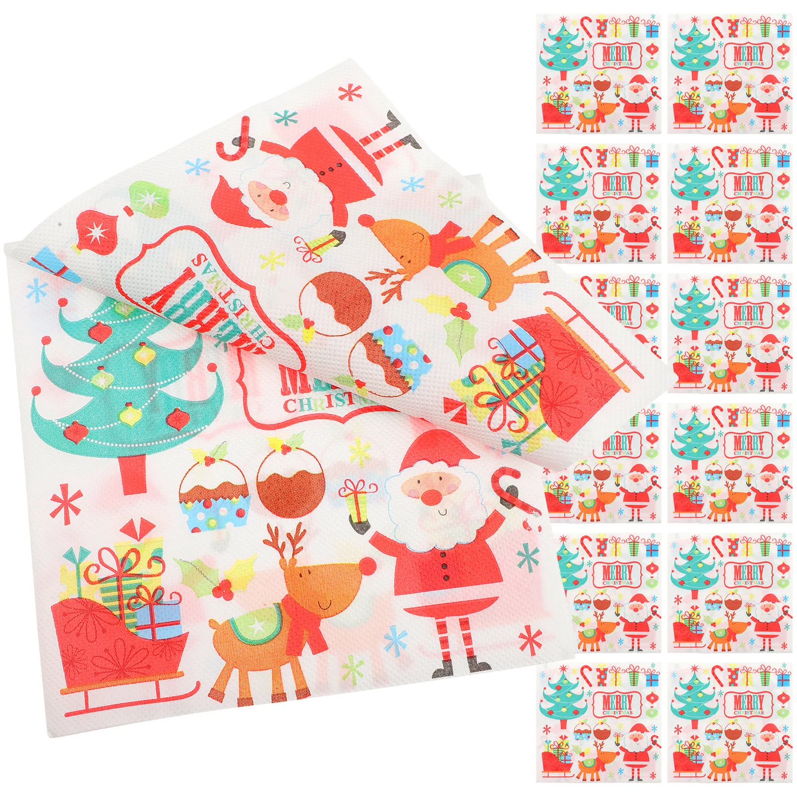 

40pcs Oil Absorbing Paper Disposable Baking Liners Grease Proof Food Wrap For Christmas Themed Festival Cushion Frying Sandwich