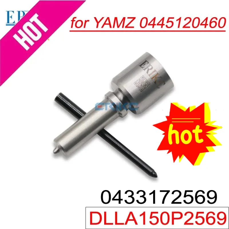 

DLLA 150 P 2569 0433172569 Diesel Injection Nozzle Tip DLLA150P2569 Injector Spray DLLA 150P 2569 for Yamz-534 0445120460