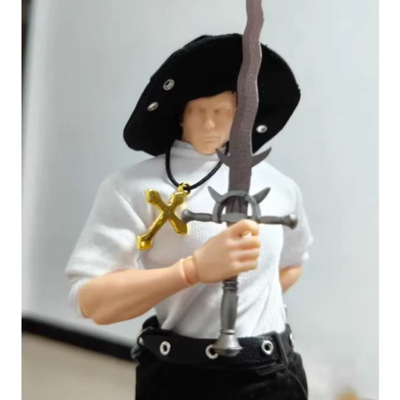 متوفر بمقياس 1/12 دعائم قلادة معدنية مطلية بالذهب والفضة لشخصيات جندي BJD مقاس 6 بوصات إكسسوارات ذاتية الصنع #5