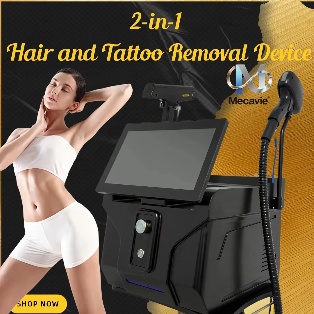 2026 4000 واط 4-WAVE 2-in-1 المهنية إزالة الوشم وآلة إزالة الشعر غير مؤلم العناية بالجسم معدات إزالة الشعر الدائم #2