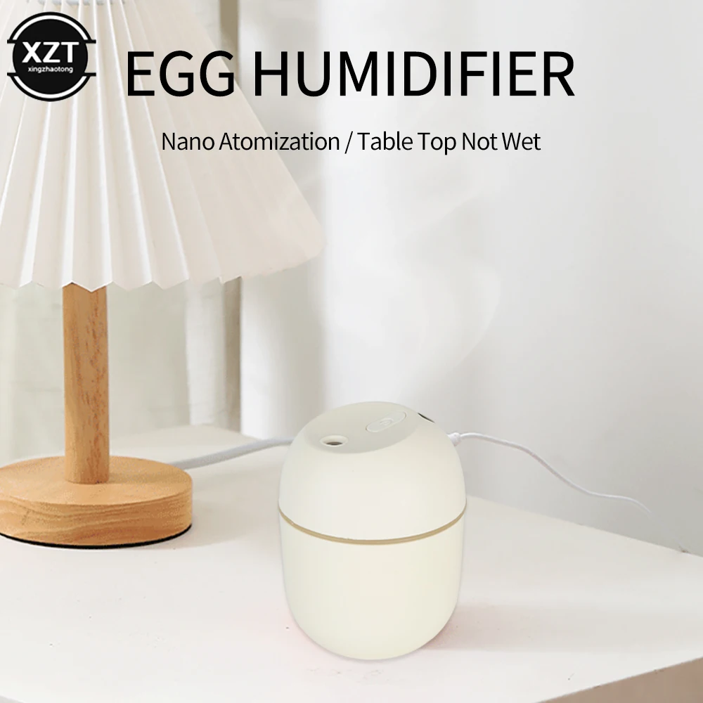 Mini humidificateur d'air à ultrasons, diffuseur d'huiles essentielles d'arôme pour voiture, brumisateur USB, brumisateur avec lampe de nuit LED, appareil ménager, nouveau