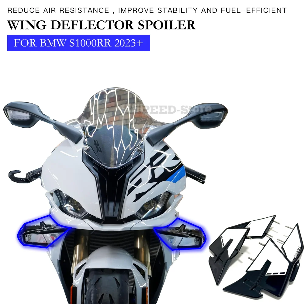 

Winglet Aerodynamic Wing Deflector Spoiler for BMW S1000RR S1000 RR 2023 2024 Motorcycle accessories Fairing Side WINGLETKIT