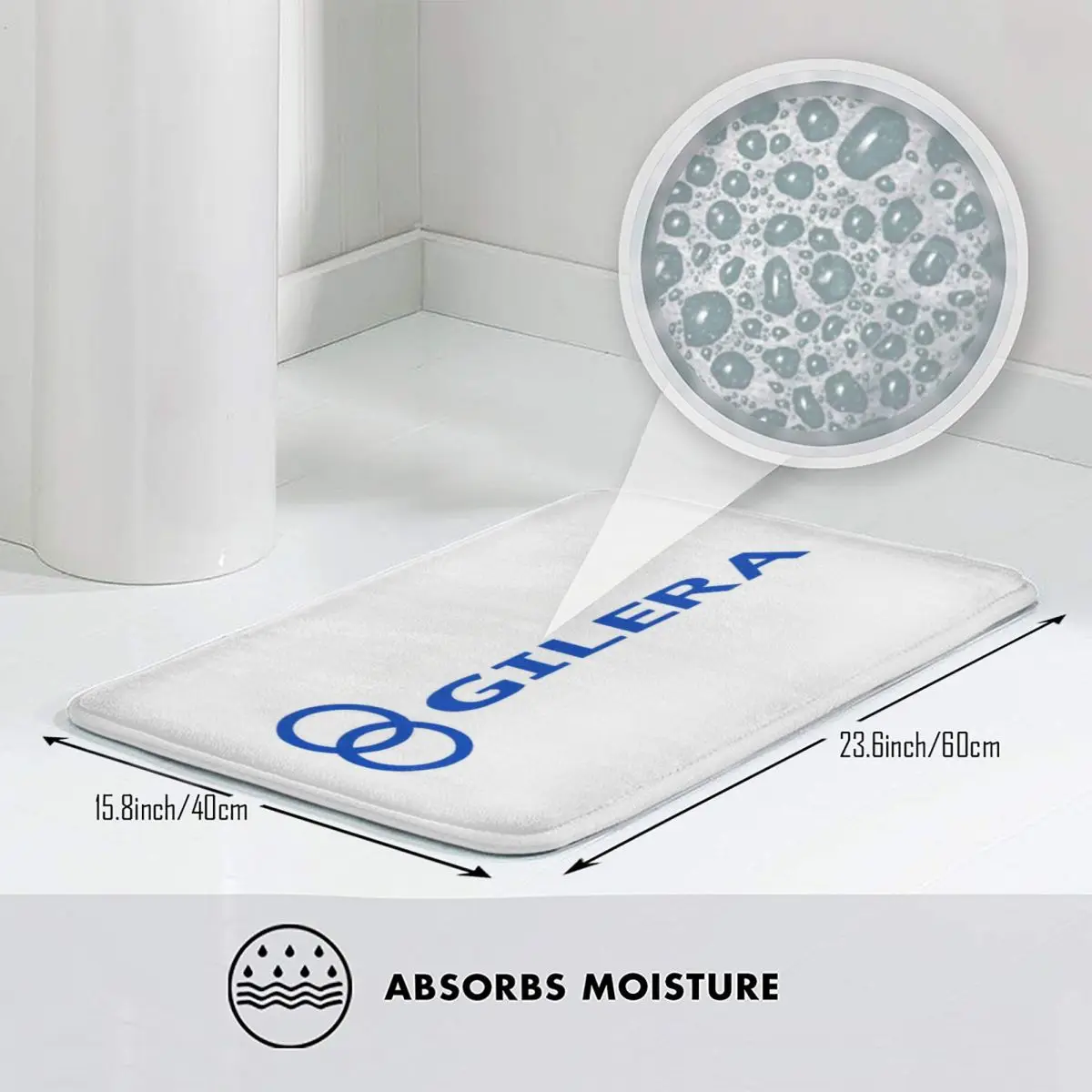 G-gilera-s peludo antiderrapante capacho tapete almofada tapete para entrada de cozinha casa quarto footpad esteiras