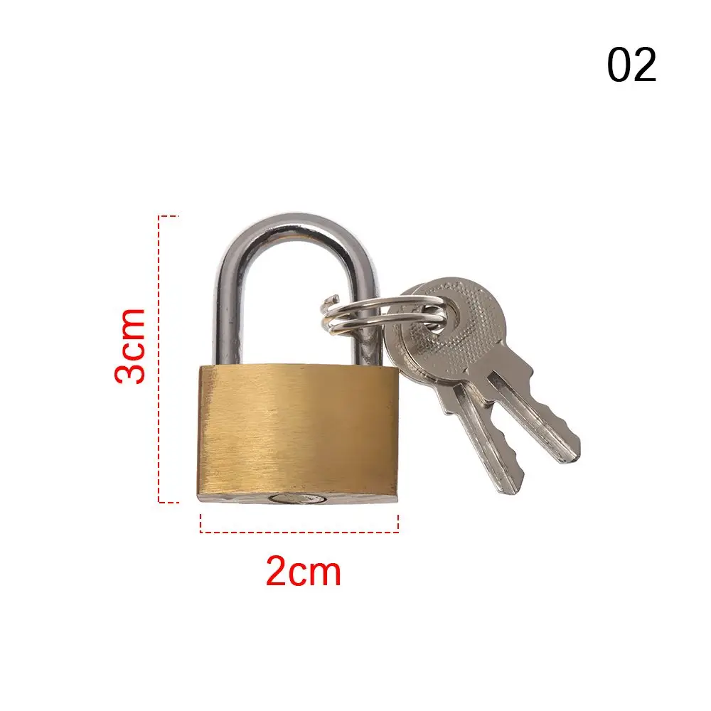 Kleine kupfer lock gepäck fall vorhängeschloss box fall schloss mini Schlösser liebhaber schloss Home Improvement Hardware