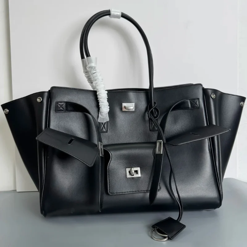 Brand Tote Bag Rodeo Lock Design Women Bag High-quality Soft Pu Leather Handbag Large-capacity Storage Bag Commuter Shoulder Bag