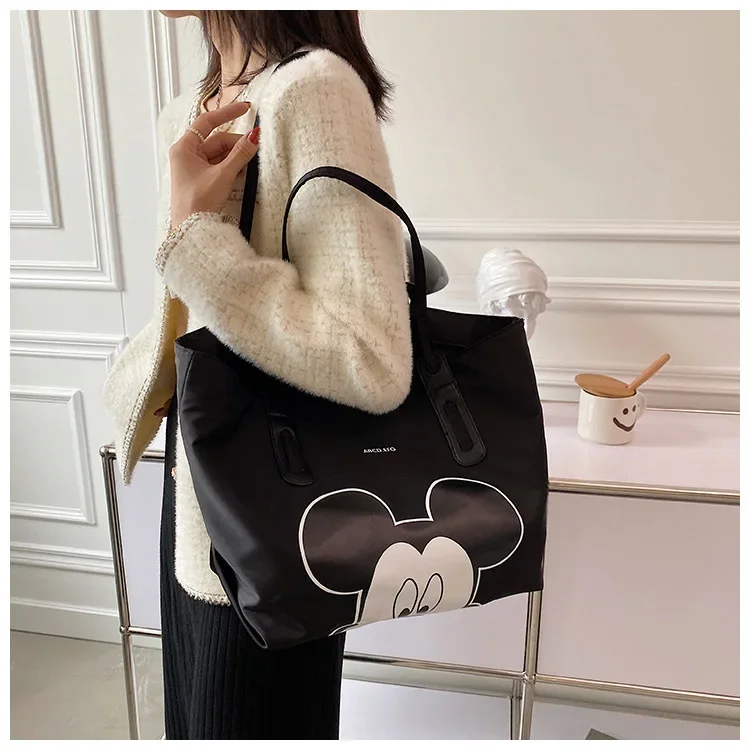 Disney Mickey New Women\'s Bag Luxury Brand Women\'s Handbag Cartoon Fashion Shoulder Bag Large Capacity Multi Functional