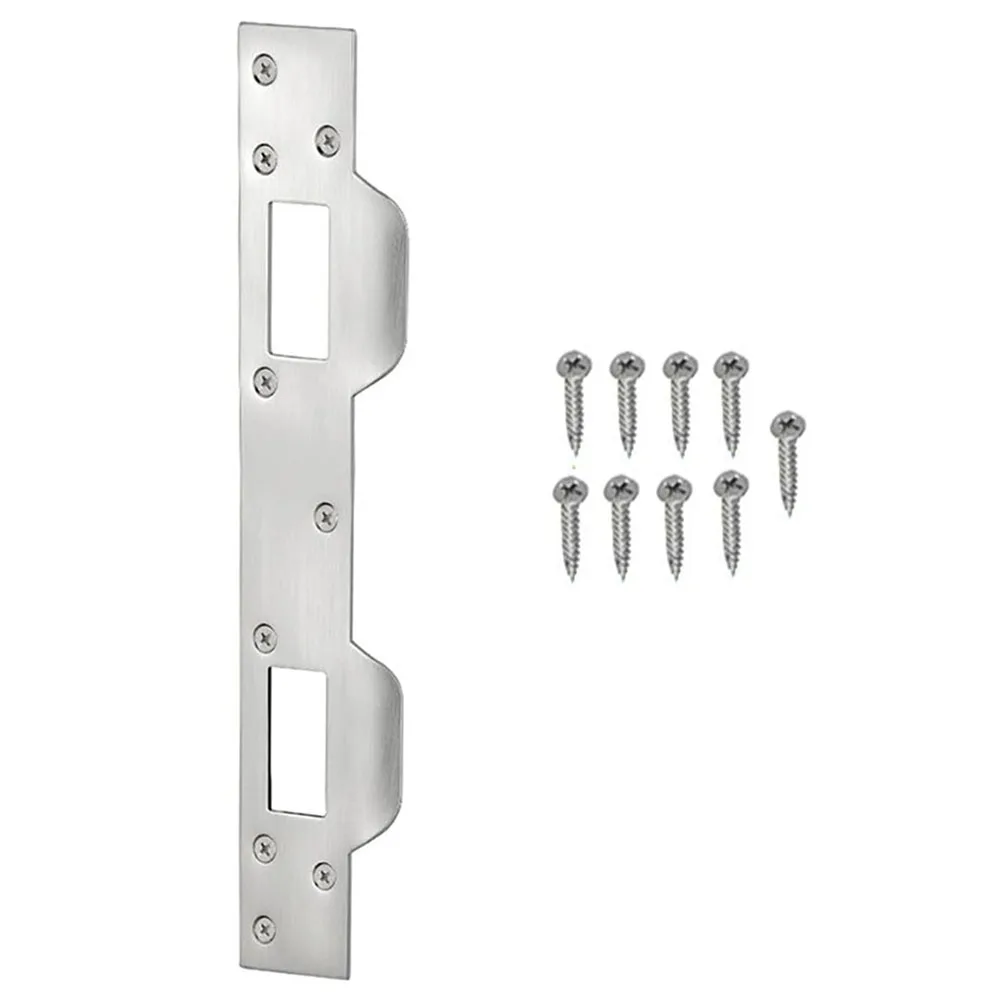 Note Package Content Dual Hole Perfect Replacement Prevent Doors From Being Pried Open Repair Broken Door Frames