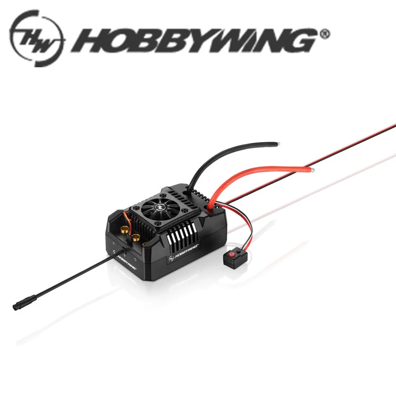 Hobbywing EZRUN MAX4 HV 300A ESC 6-12S Waterproof BEC 6V/7.4V/8.4V 10A Brushless Speed Controller for 1/5 RC Car