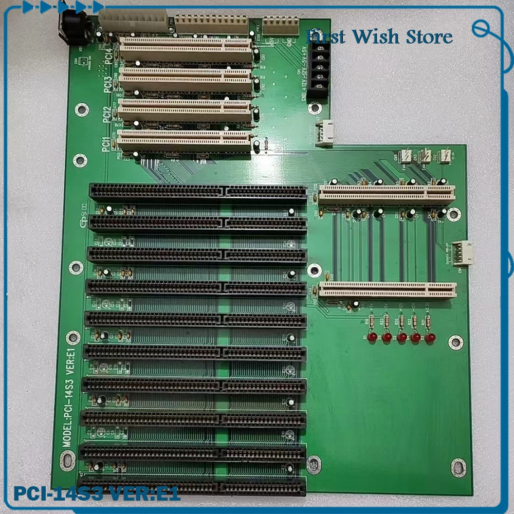 สําหรับ IEI แผ่นฐานควบคุมอุตสาหกรรม PCI-14S3 VER:E1 HPCI14S4