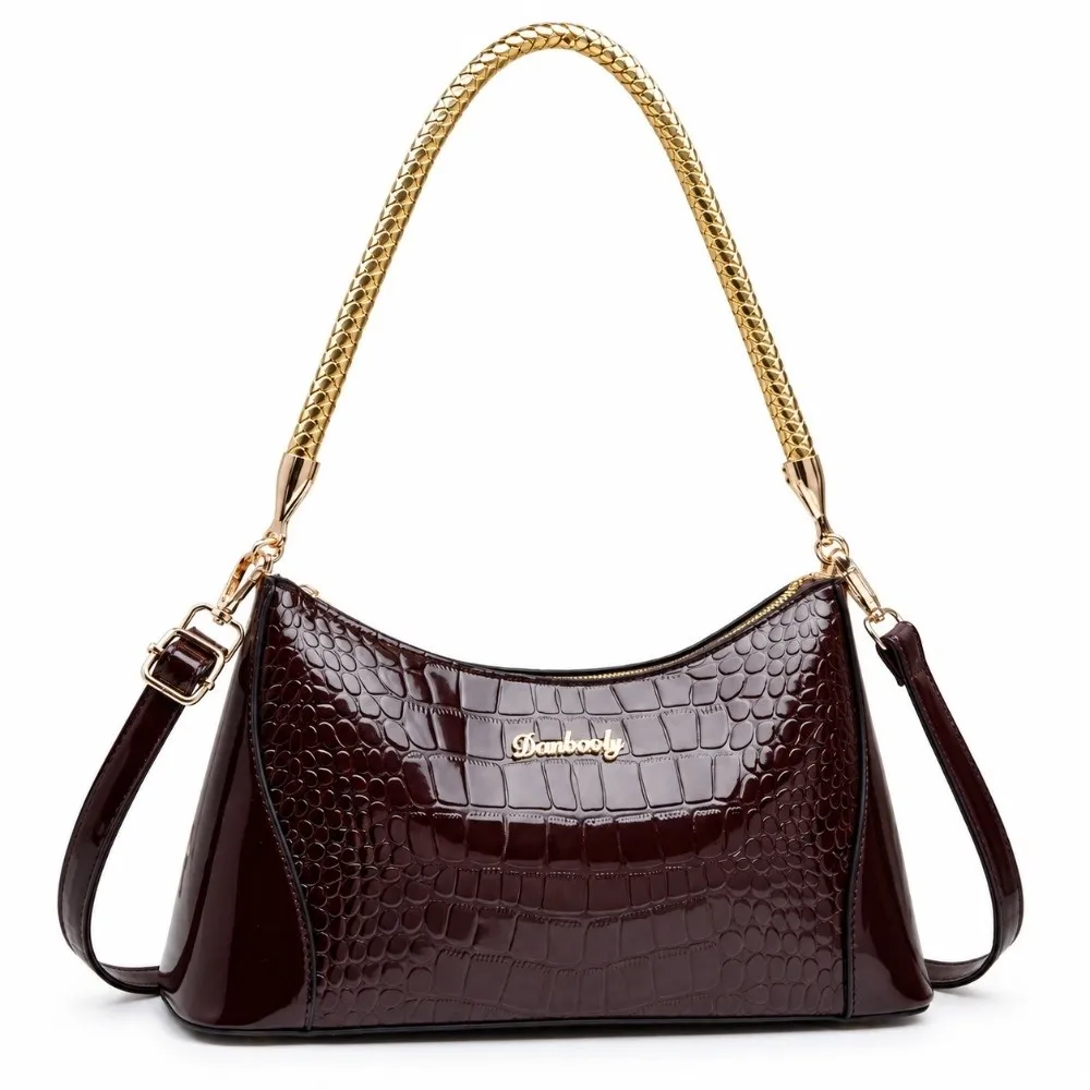 New Large Capacity Women's Bags Chain Adjustable Strap Crossbody Bags Lightweight Shoulder Bag Women
