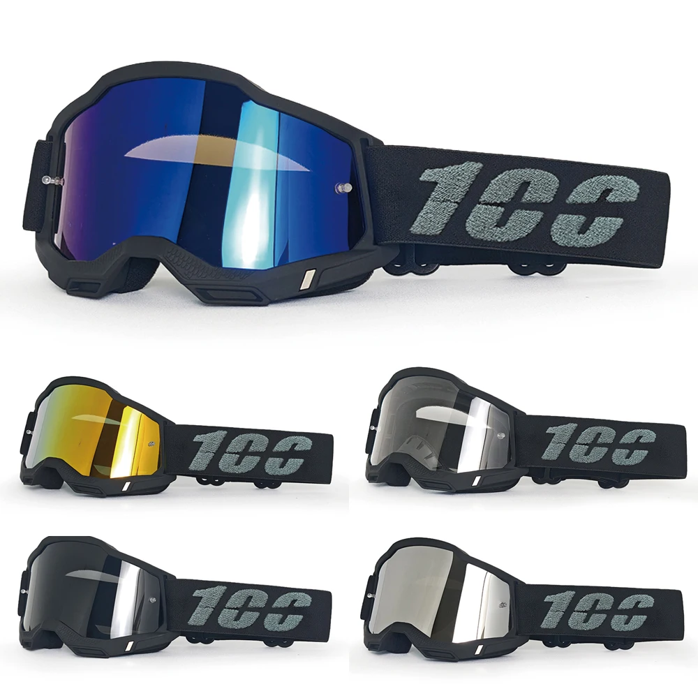 

100 Motocross Goggles Motorcycle Glasses MX Moto MTB Dirt Bike Men Women Eye Protect ATV Ski Outdoor Sports Scooter Cycling