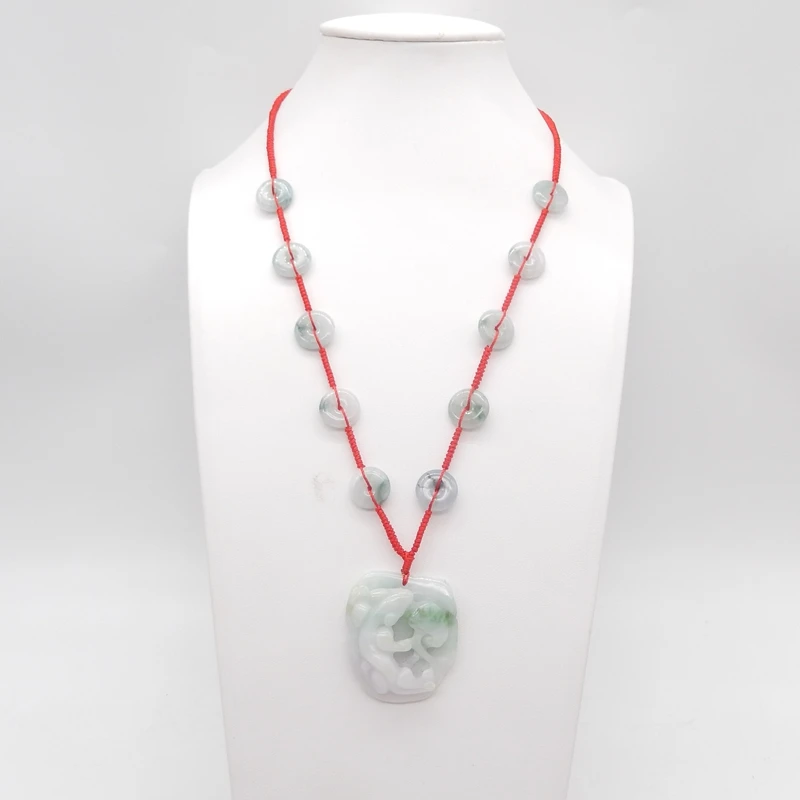 

Natural Jadeite Jade Lizard Carved Beadsgemstone for Jewelry DIY makeCharm Gift Accessories38x33x12mm33.8g