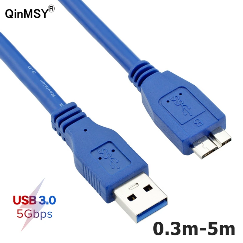 USB 3.0 Type-usb3.0オスアダプター,外部HDD用データ同期ケーブル,ハードドライブケーブル