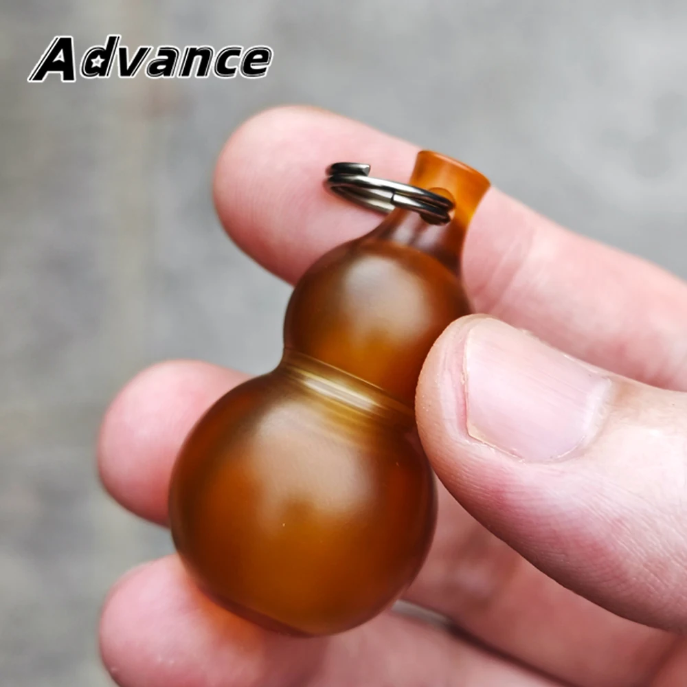 Caja de almacenamiento de botellas multifuncional PEI de calabaza marrón portátil herramienta para exteriores EDC