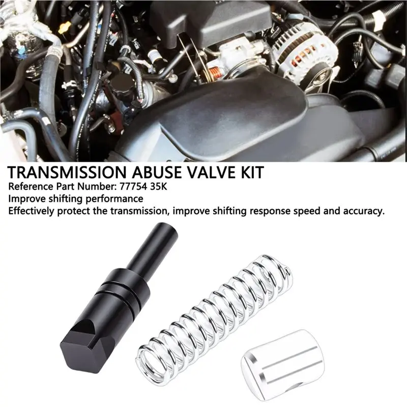 4L60E 4L65E Auto Transmission Abuse Valve Kit Replacement 77754 35K For GM Orward And Reverse Abuse Valve Kit