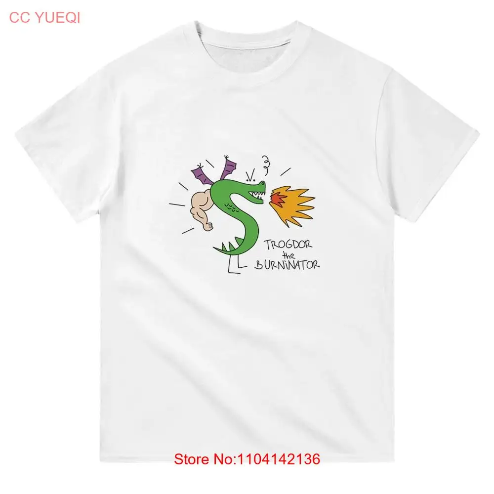 Trogdor the Burninator T Shirt Color long or short sleeves