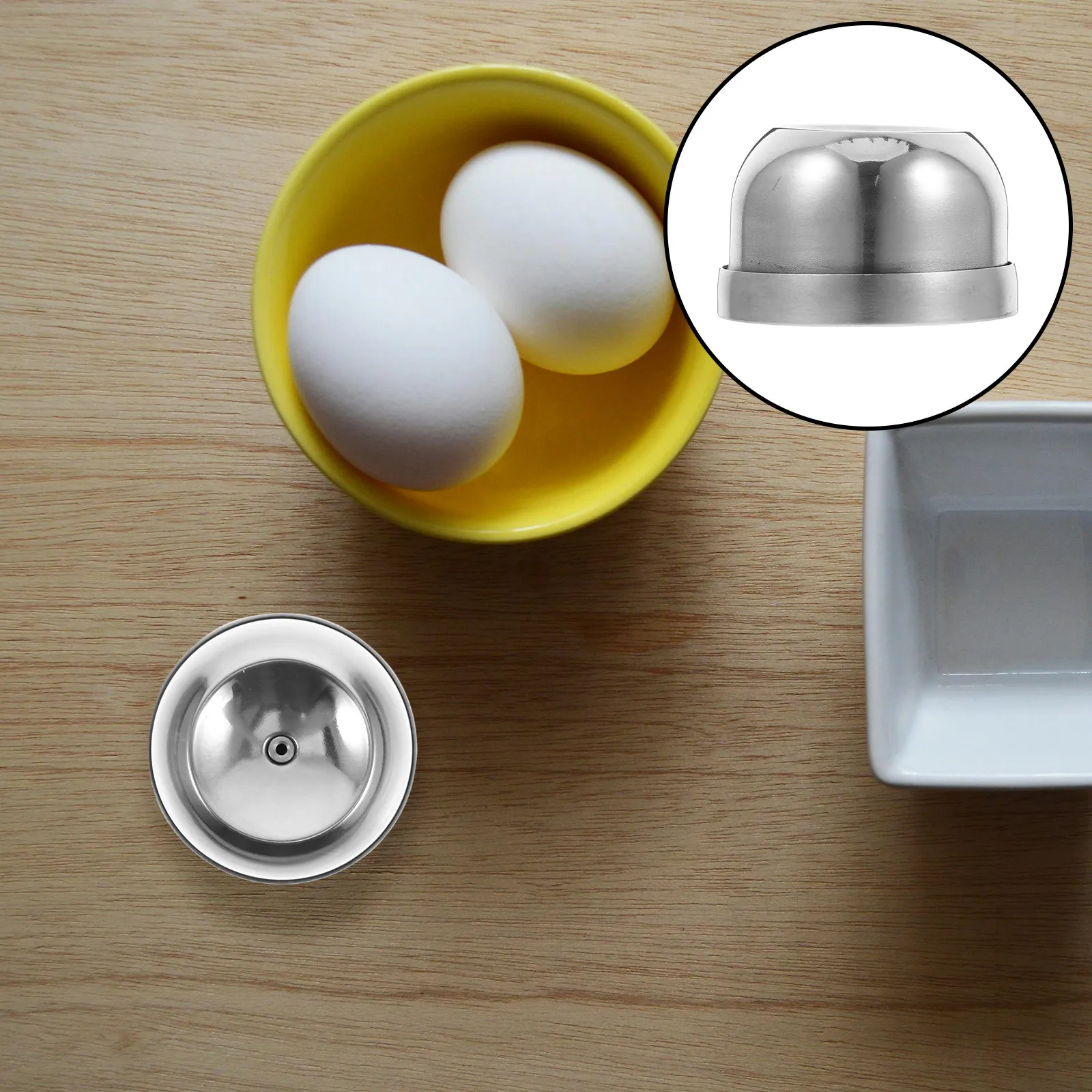 Boiled Egg Peeler Tools Hole Puncher Eggs Piercer Breaker Seperater Opener Pricker