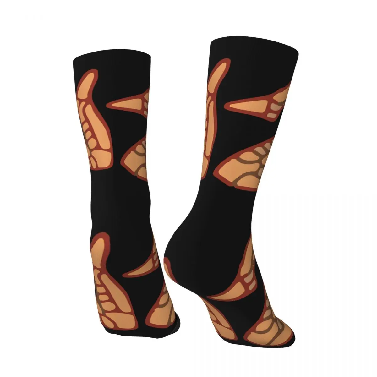 Crazy compression Fans Sock for Men Vintage I-Isle Of Man Seamless Pattern Crew Sock Casual