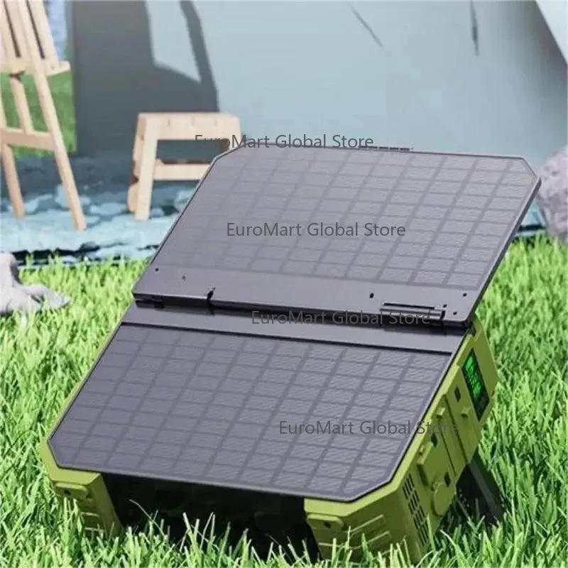 

Outdoor Travel Camping Emergency Electric Supply Foldable Solar Panel Power Station LifePo4 1600W Por Power Generator
