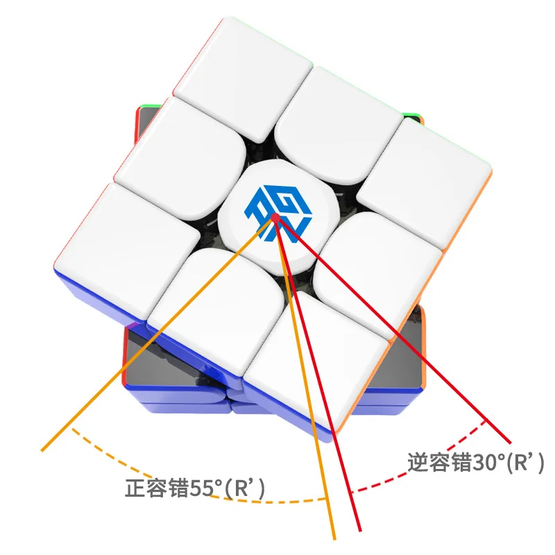 ECube Gan356 RS 3x3 큐브 Gan 매직 큐브 전문 GAN 356 R 3x3 스피드 트위스트 교육 완구