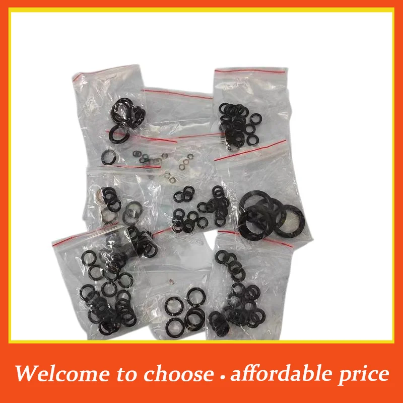 []225Pcs new O Ring Kit Durable Rubber Seals Oil Water Resistant Multi Sizes For Auto Plumbing Machinery