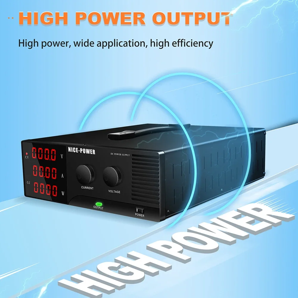KUAIQU R-SPS10020-232 100V 20A 2000W Ultra High Power Supply Laboratory DC Adjustable Regulated Power Supply RS232/USB Output view 5