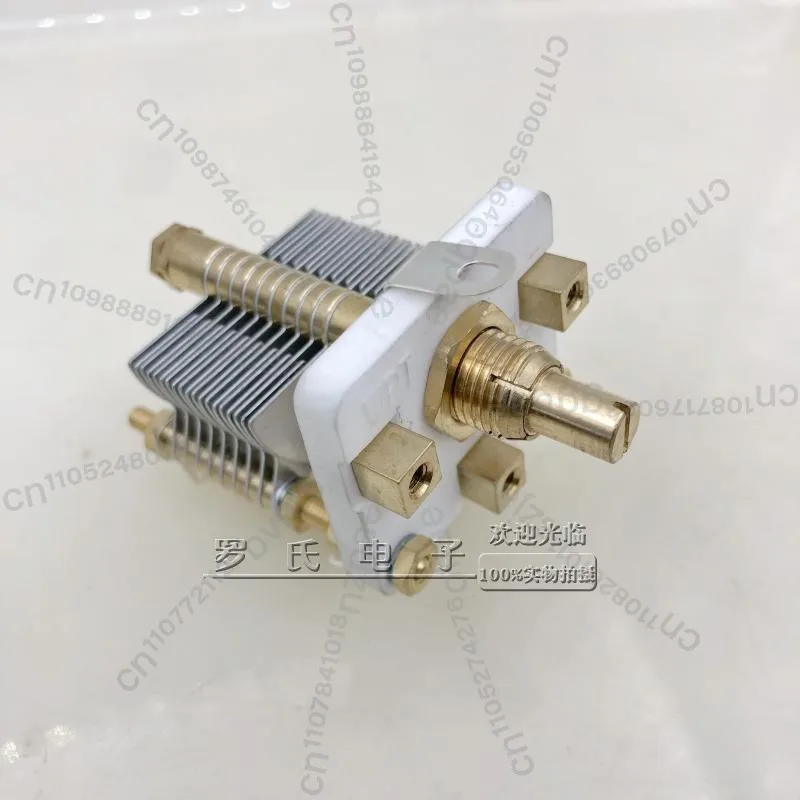 

CW1-J-50/100 Type High Frequency Ceramic Plate Large Distance Air Single Variable Capacitor Beauty Medical Instrument