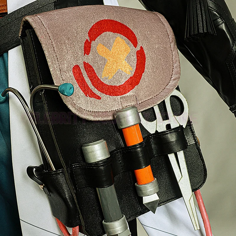 New 2025 Game Genshin Impact Ifa Cosplay Costume Adult Men Hat Coat Pants Belt Full Set Accessories Uniform Halloween Outfits