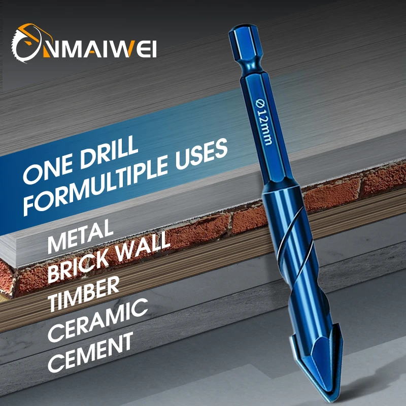 Imagem -04 - Broca Hexagonal para Perfuração a Seco Pedra Cerâmica Rock Slab Overlord Espiral Groove Excêntrico Broca Ferramenta Straight Groove Pcs