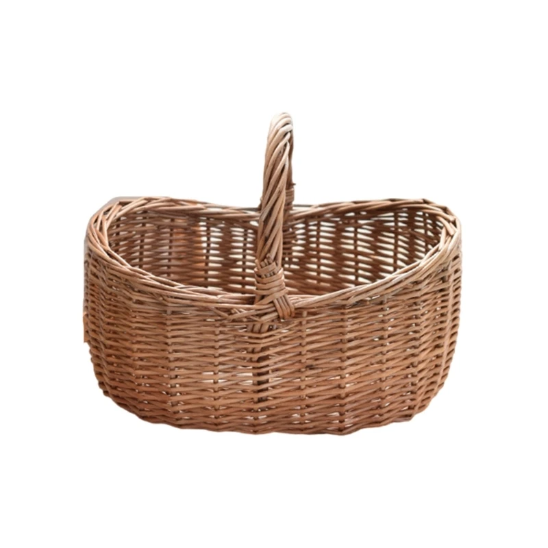 Convenient Fruit Storage Basket With Easy to Clean Interior Liner Daily Use DXAF