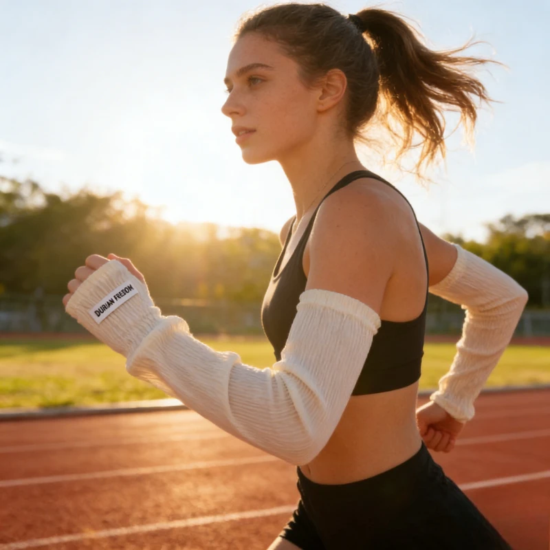 

Летние плиссированные рукава-накидки из ледяного шелка 2025 для женщин: свободные, оверсайз, в корейском стиле, для защиты от солнца, для вождения