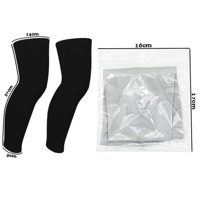 1PairKids Long Compression Leg Sleeves and Compression calf Sleeves Compression Sleeve Non Slip Leg Wraps for Boys Girls