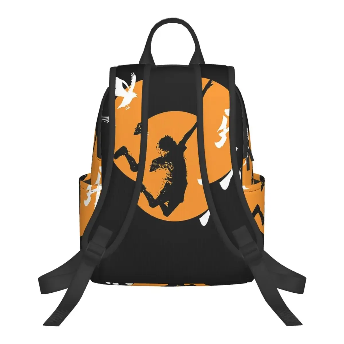 Haikyuu Karasuno Fly High Manga Anime Student Backpack School Bag Hiking Travel Daypack for Men Women Bookbag Shoulder Bags