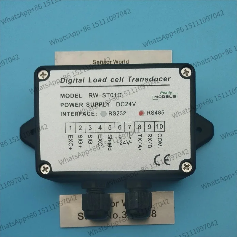1PCS Load cell / Strain Gauge Amplifier RW-ST01D, RS485 ,485 /RS232 232  weight amplifier