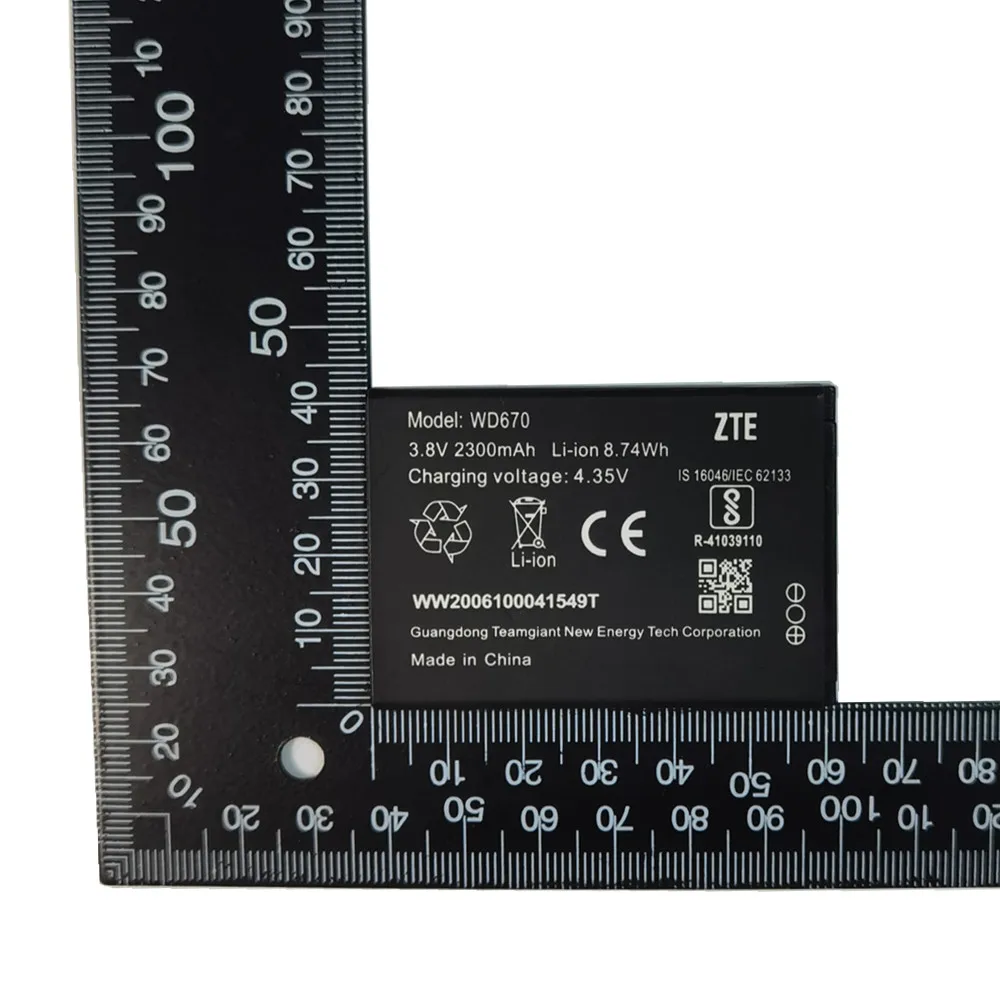 Original de Alta Qualidade 2300mA Bateria Para ZTE WD670 Corpo 2 KB-OSH150-2300 Tele 2 OSH-150 4G LTE Pocket WiFi Router Telefone Batteria
