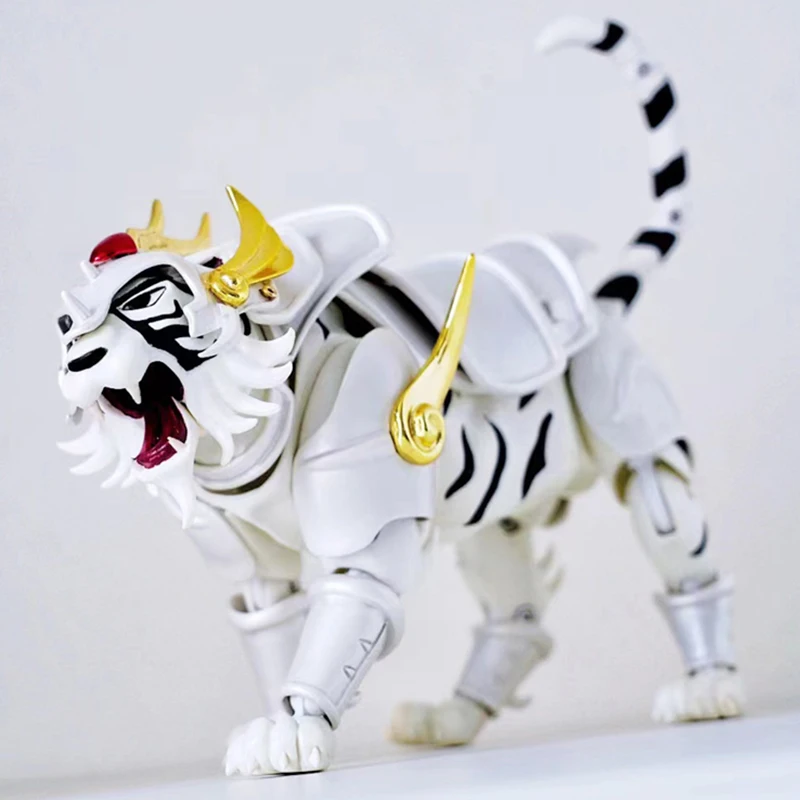 YOYO Model Action Figure Yoroiden Samurai Troopers Ronin Warriors White Flame King White Tiger Movable Alloy Anime Figure Toys