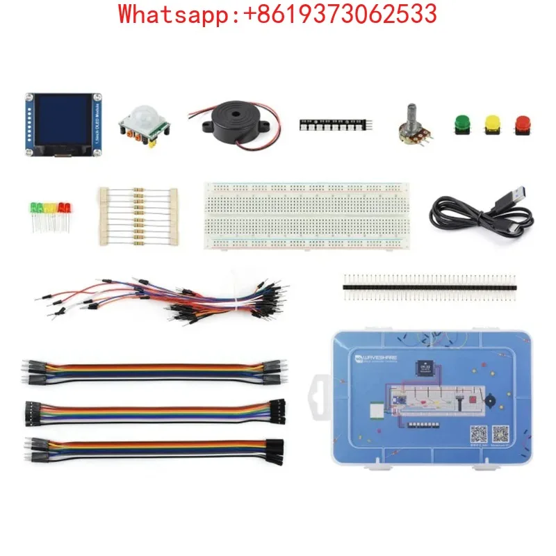 

ESP32-S3/C6/C3 Series Basic Kit with Rich Tutorials and Resources for Quick Start with Arduino MicroPython and ESP-IDF Programm