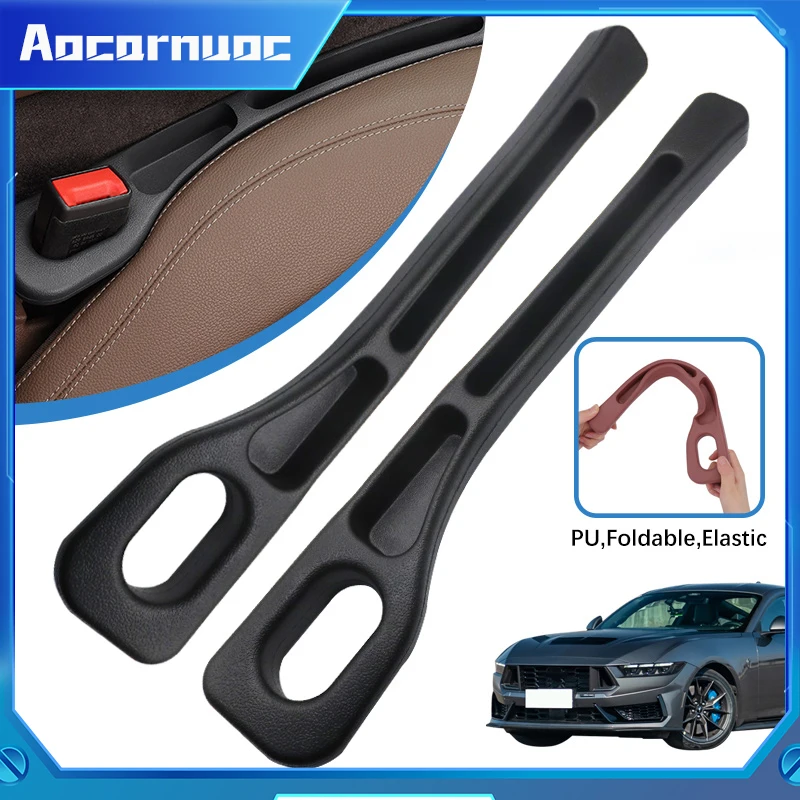 

For Ford Mustang 2015 2016 2017 2018 2019 2020 2021 2022 2023 Car Seat Gap Filler Between Seats Decoration Interior Accessories