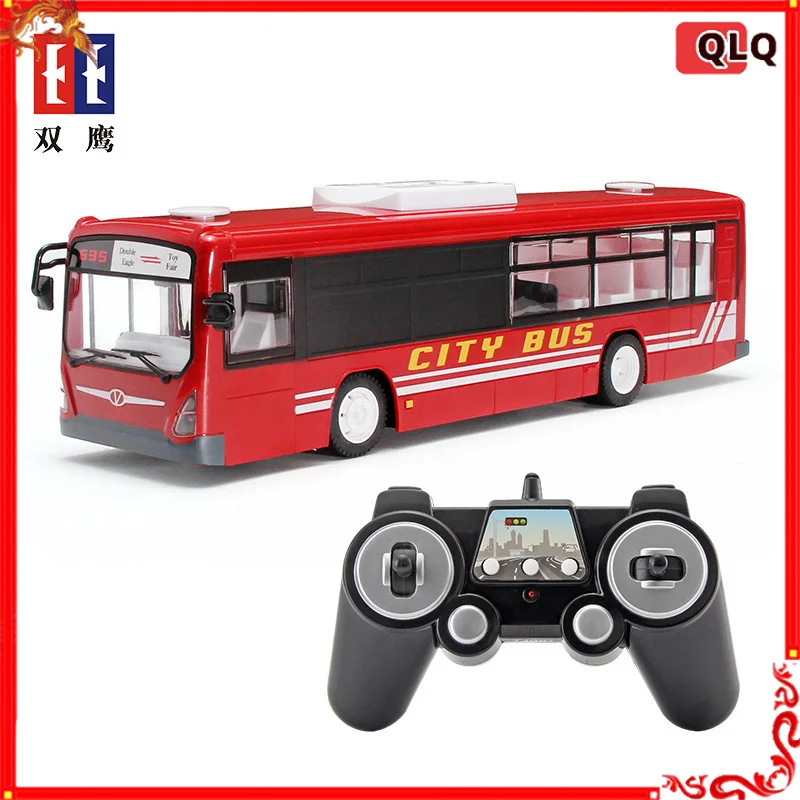 

Shuangying Rc Car E635 Remote-controlled Bus 2.4g Charging, Dynamic Door Opening With Speaker, Car Model Toy, Children's Gift