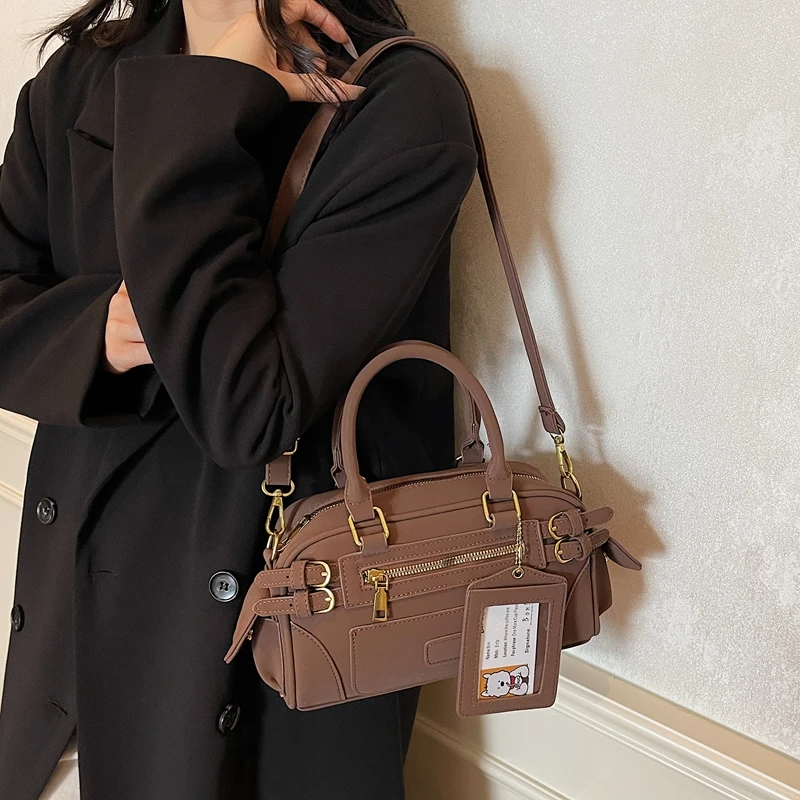 2025 Branded Y2K Top-handle Bags For Women Luxury Designer Purses And Handbags Multi Pockets Fashion Shoulder Crossbody Satchels