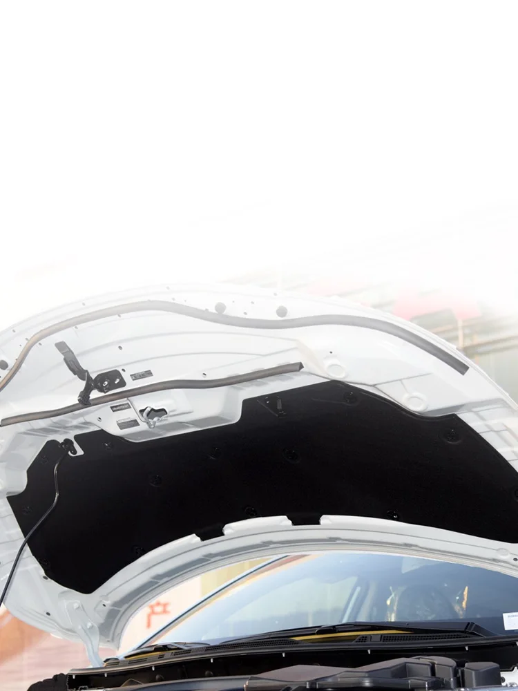 Coussin isolant pour capot moteur avant, en coton, insonorisé, en mousse ignifuge, pour Nissan Qashqai J11 2014 – 2024