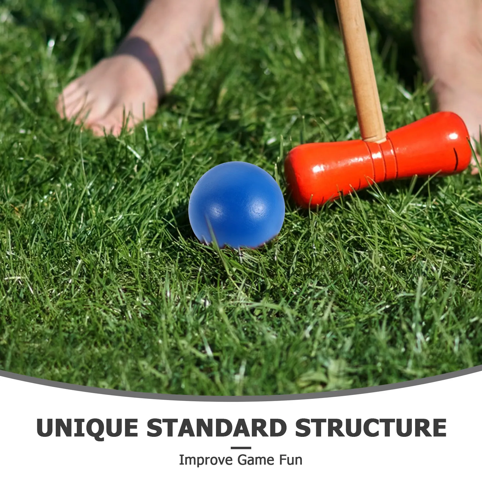 4Pcs Standard Croquet Balls 4. - Croquet Set Lawn review and price