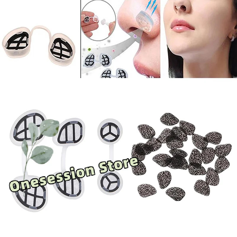 Invisible Nasal Filters Comfortable Anti Air Pollution Pollen Allergy Removable Dust Mask