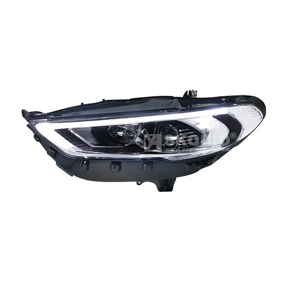 

Фары, европейская версия L HS73-13E015-BA, передняя фара, автомобильная фара для Ford Mondeo Fusion 2017, SKOUIO 80