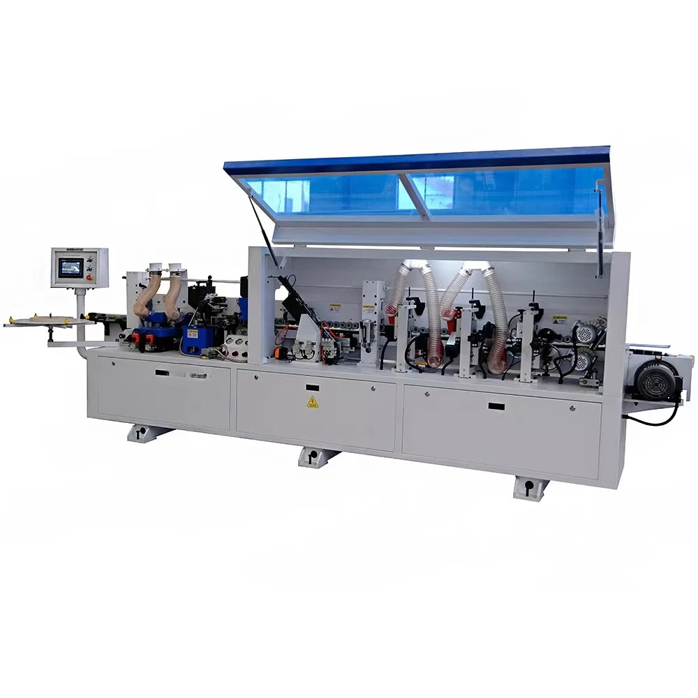 Hot Sale Full Auto 7 Functions Edge Bander CE Approved with Pre-Milling and Dual Glue Pot for High Gloss PVC Veneer Edge Banding