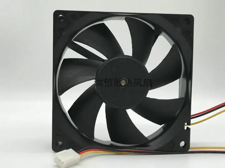 FBK-09A24H DC 24V 0.12A 90x90x25mm 3-Wire Server Cooling Fan